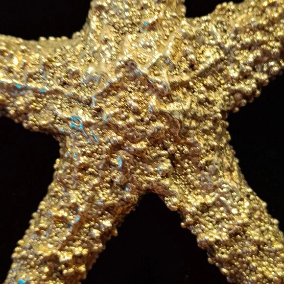 Large Silver Tone Starfish Pendant- Chain NOT Included - Picture 2 of 3